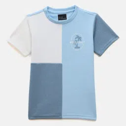 Blue Giraffe Boys Blue T-Shirt-image-72