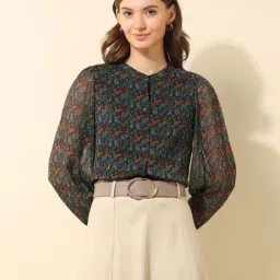 U.S. Polo Assn. Multicolored Printed Top-picture-13