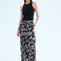 H&M Cotton Drawstring Trousers-image-77