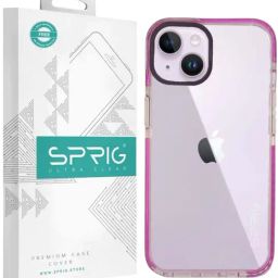 Sprig TPE PC Back Cover for APPLE iPhone 14 (Transparent)-75
