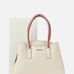Allen Solly Beige Color Block Handbag-picture-5