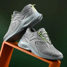 Giorgio Men's Grey Running Shoes-image-88