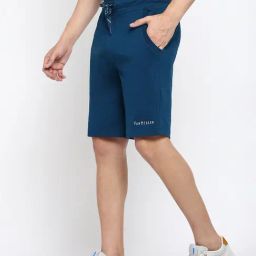 Van Heusen Athleisure Regular Fit Smart Tech Easy Stain Release Shorts - Deep Ocean image 3