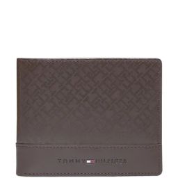 TOMMY HILFIGER Serres Brown Casual Leather Bi-Fold Wallet  for Men-image-76