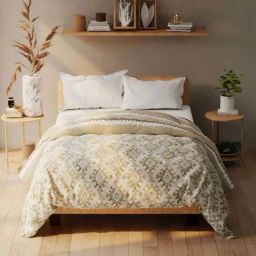 Bianca Audrey Sand 152 TC Micro Fabric Double Comforter-image-46