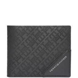 TOMMY HILFIGER Colonsay Black Casual Leather Bi-Fold Wallet  for Men-image-25
