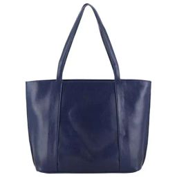 Toteteca Blue Solid Medium Tote Handbag-71