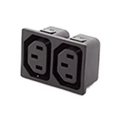 RS PRO 2xC13 Panel Mount Snap In Mount IEC Connector Socket 10 A 250 V, 8962133-image-46