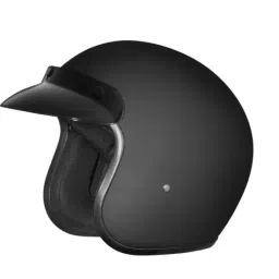 Studds Black Xtra Large (600 mm) Open Face Helmet, Jetstar Classic Plain-image-70