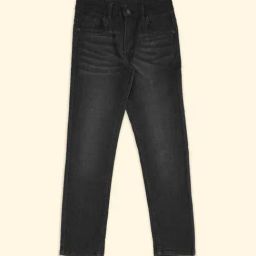Pantaloons Junior Black Tapered Fit Jeans-picture-29