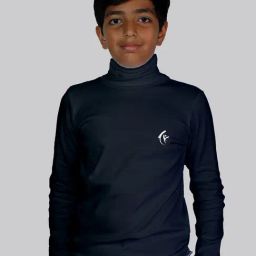 Kiddopanti Kids Black Solid Full Sleeves T-Shirt-image-70