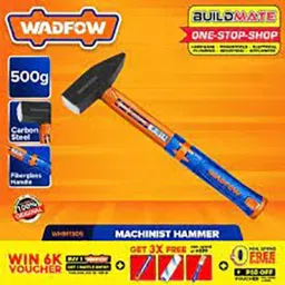 WADFOW WHM1305 Drop-forged Unique Design Fiberglass Carbon Steel Machinist Hammer-14