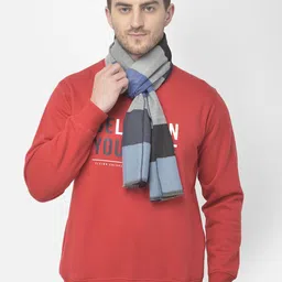 Cazzano Men Checked Acrylic Mufflers-image-47