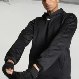 Puma Black Regular Fit Sports Hoodie-picture-25