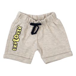 MeeMee Boys Multicoloured Printed Set of 3 High-Rise Regular Shorts image 4