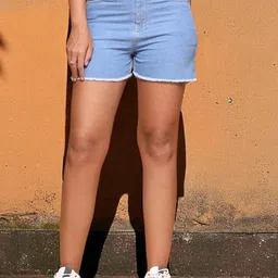 KATLINE Women Denim Shorts-picture-43