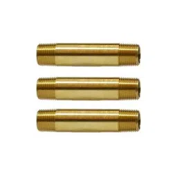 Merababa Long Nipple 6.35 mm (1/4") X 6.35 mm (1/4") Male pipe (NPT Thread) for Brass Pipe Fittings CDA360 (Pack of 3)-picture-18