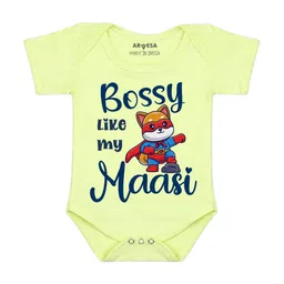 Arvesa Bossy Like My Maasi Printed Bodusuit-image-22