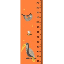 WENS Jungle Theme Height Chart Wall Decal Growth Chart Vinyl Multi Color-image-97