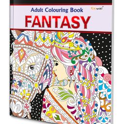 Fantasy - Adult Colouring Book : Art Colouring book for Adults & Kids, Creative Coloring for Adults, Relaxing Art Coloring, Colouring book for Peace and Relaxation-image-97