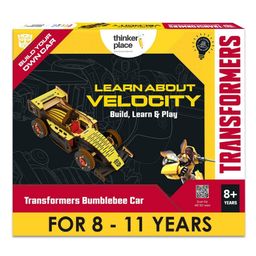 ThinkerPlace Transformers Bumblebee  DIY Race Car Kit-3