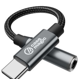 case-magic Type C to 3.5mm Audio Jack Adapter with DAC| Braided USB C to Aux Cable Connector| Hi-Fi Stereo Headphone Converter for iPhone 16/15 Series, Galaxy S25/ S24, iPad Pro, Other Type C Devices-15