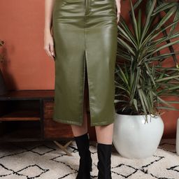 TANDUL Women Straight Midi Skirt-image-79