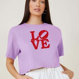 Stylecast X Kotty Women Typography Printed Drop-Shoulder Sleeves T-shirt-image-95