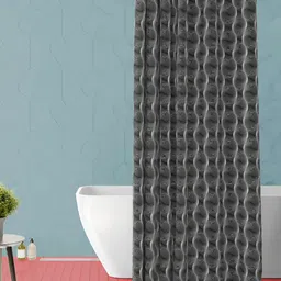 ArtzFolio Black & White Printed Waterproof Shower Curtains-picture-37