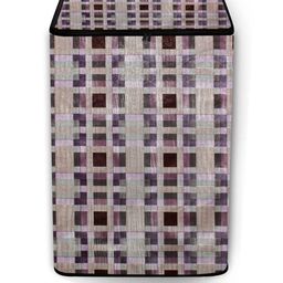 The Furnishing Tree Washing Machine Cover Mosaic Pattern Magenta Compatible for Whirlpool 7.2 Kg Fu-image-29