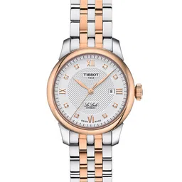 TISSOT Women Dial & Stainless Steel Bracelet Style Straps Analogue Automatic Motion Powered Watch-picture-26