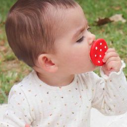 oli and carol Oli & Carol Spotty The Mushroom Chewy Teether image 4