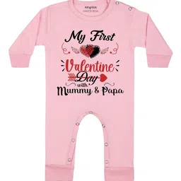 Arvesa My First Valentine Printed Bodysuit-image-83