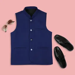 YK Boys Sleeveless Nehru Jackets-picture-10