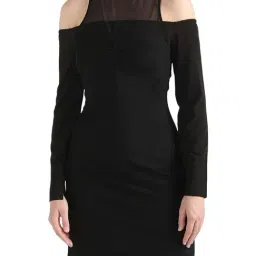 Calvin Klein Black Bodycon Dress-image-94