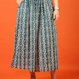 LIMEROAD Printed Flared Midi Skirt-picture-4