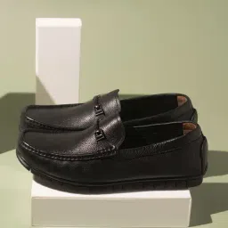Atesber Men's Black Casual Loafers-picture-48