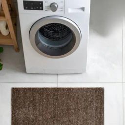 Saral Home Blue Polyester Antiskid Modern Design Runner-image-78