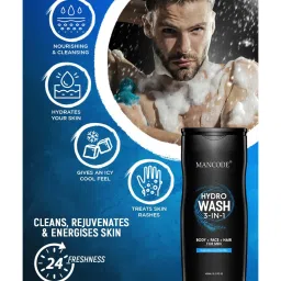 Mancode 3 in 1 Hydro Wash - 450 ml image 4