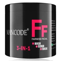 Mancode 3 in 1 Fairness Facial - 100 gm-image-3