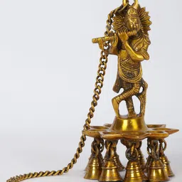 Exotic India Textured Pooja Diya-image-57