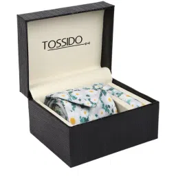 Tossido Multi Printed Necktie and Pocket Square Set For Men-image-38