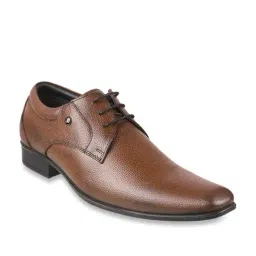 Mochi Men's Tan Derby Shoes-image-94