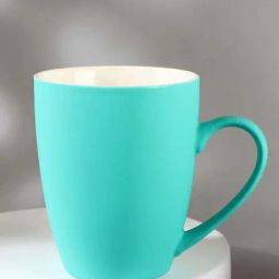 Smokey Cocktail Sky Blue Ceramic Classy Matte Finish Coffee Mug (350ml)-image-64