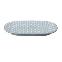 DENBY Impression Blue Collection Stoneware Platters - Set of 1-image-3