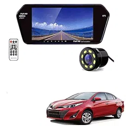 Auto Pearl CBP370 17.78 cm (7 Inch) Screen with Bluetooth & Touch Panel + 8 LED Reverse Camera for Yaris-picture-11