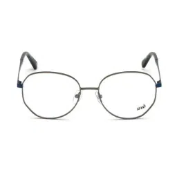 WEB EYEWEAR Grey Full Rim Geometric Frame Designed in Italy-75
