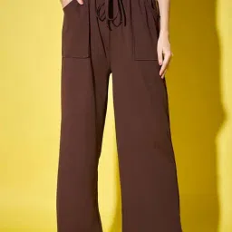 BUYNEWTREND Coffee Brown High rise Cargo-picture-21