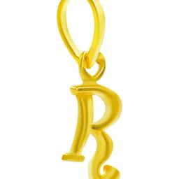 Muthoot Pappachan Alphabet Collection 22k (916) Yellow Gold Pendant for Men & Women 1 Gm-image-80