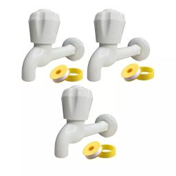 Fastgear Bib Cock PVC Chrome Finish White, FG2232 ( Pack of 3)-image-62